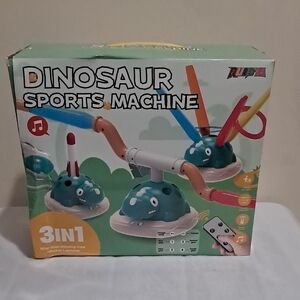 Dinosaur Sports Machine 3-in-1 Toy Set